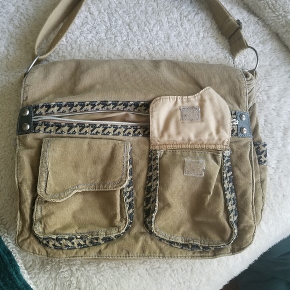 Arizona Tan Fabric Crossbody Bag - Picture 2 of 8